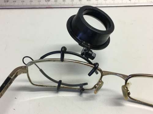 Watchmakers/jewelers eyeglass - x3.5 magification
