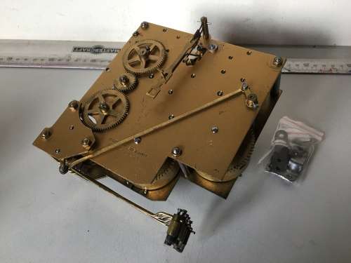 English clock movement - parts/repair