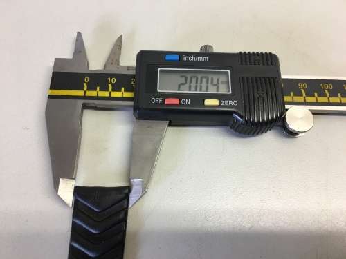 2 black straps for divers watch - 20mm - #8