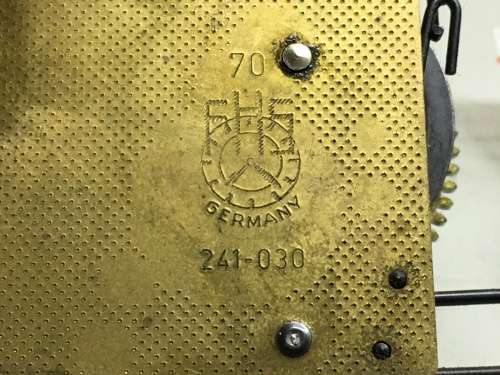 HERMLE - FHS 241-030 wall clock movement - parts/repair