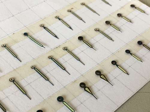 Assorted hour & minute hands for watch - 30 pieces - #17