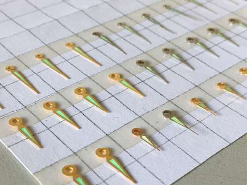 Assorted hour & minute hands for watch - 60 pieces - #18