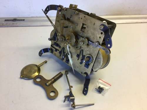 German mantle clock movement - 13cm - parts/repair