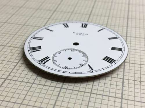 ELGIN - 42mm pocket watch dial - #3