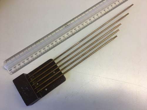 5 rod clock gong #7
