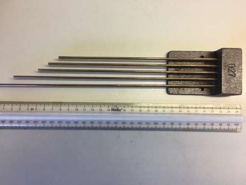 5 rod clock gong #7