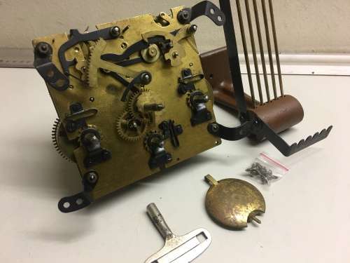 Old clock movement - parts/repair