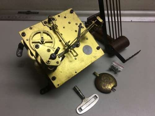 Old clock movement - parts/repair