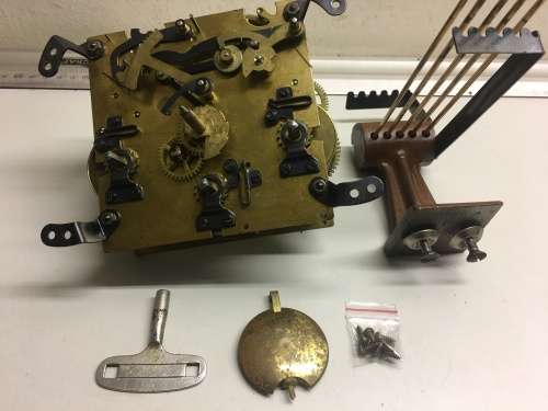 Old clock movement - parts/repair