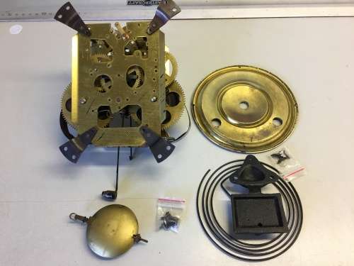 Antique wall clock - project/some repairs required
