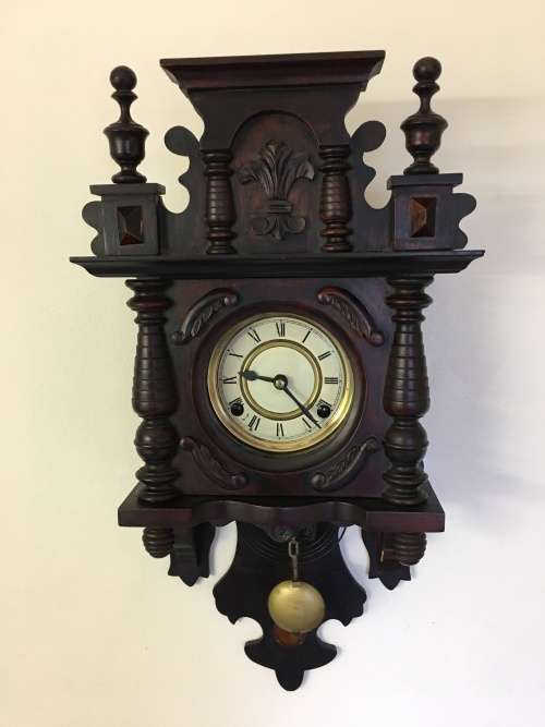 Antique wall clock - project/some repairs required