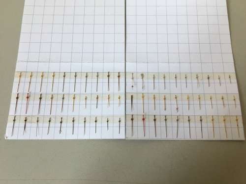 Seconds hands for gents watch - 60 pieces - #2