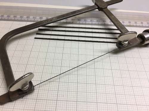 40 blades for watchmakers/jewelers hand saw