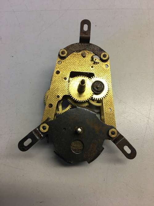 3 small clock movements - parts /repair