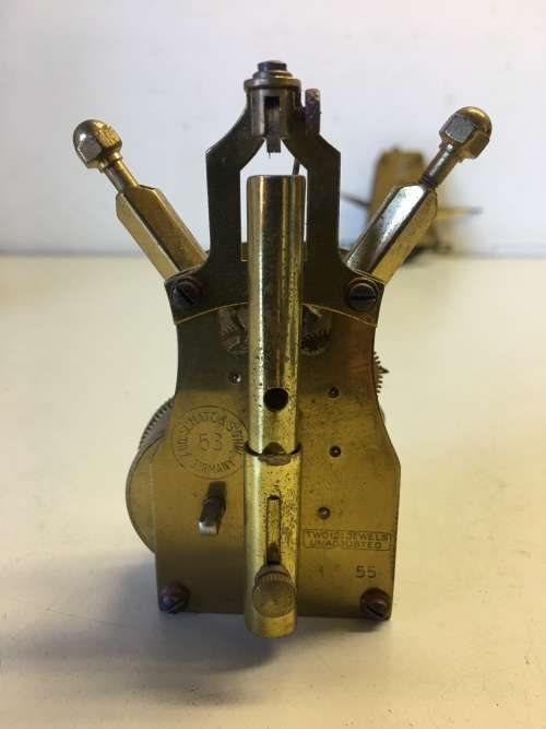 3 small clock movements - parts /repair