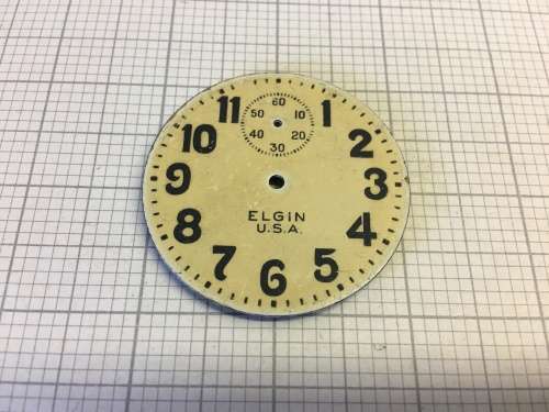 ELGIN - 42mm pocket watch dial - #4
