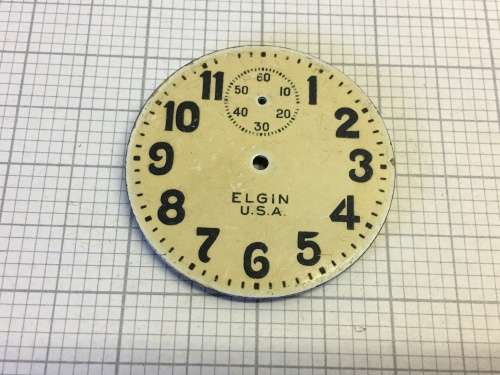 ELGIN - 42mm pocket watch dial - #4