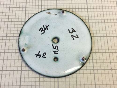 2 WALTHAM -  pocket watch dials - 42/43mm