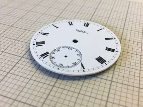 2 WALTHAM -  pocket watch dials - 42/43mm