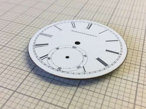 2 ELGIN -  pocket watch dials - 43mm