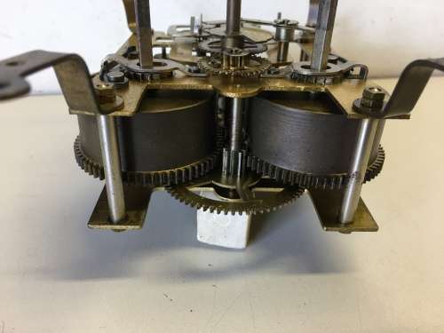 90 x 107mm  clock movement - parts repair