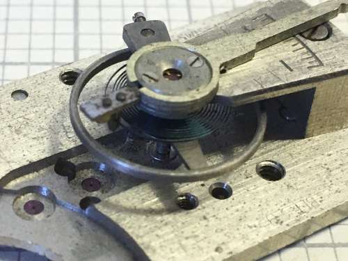 Clock platform escapement #6