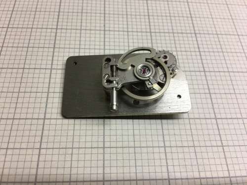 Clock platform escapement #7