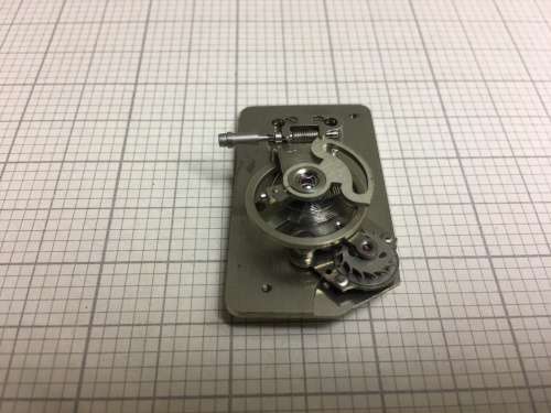 Clock platform escapement #7