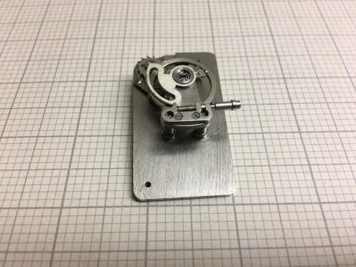 Clock platform escapement #7