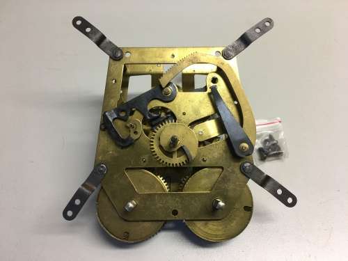 PL 12cm  clock movement - parts repair- #1