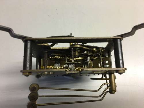 PL 12cm  clock movement - parts repair- #1