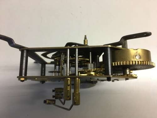 PL 12cm  clock movement - parts repair- #1