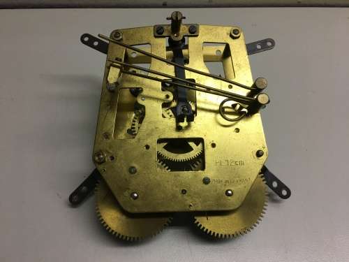 PL 12cm  clock movement - parts repair- #2
