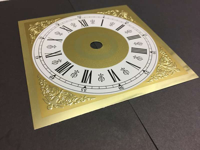 Clock dial - 112 x 112mm