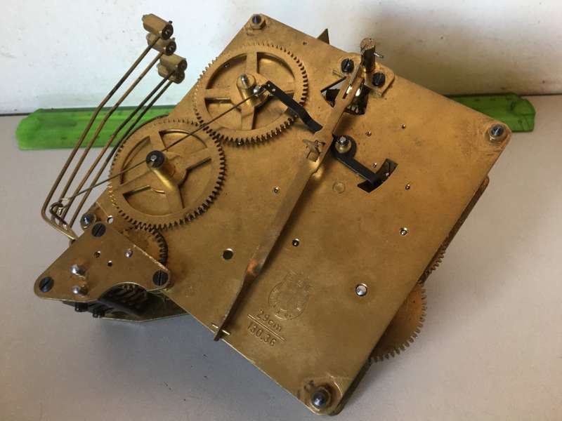 FHS 130-26  clock movement - parts repair