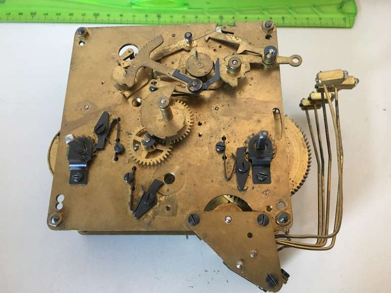 FHS 130-26  clock movement - parts repair