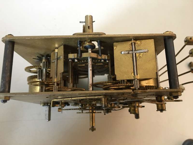 FHS 130-26  clock movement - parts repair