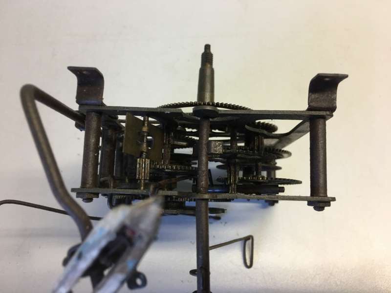 Cuckoo clock movement - parts/repair- #4