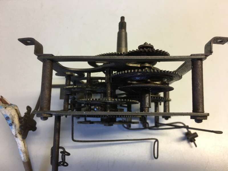 Cuckoo clock movement - parts/repair- #4