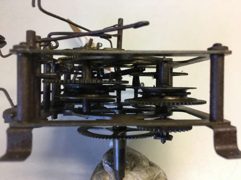 Cuckoo clock movement - parts/repair- #4