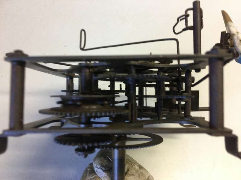Cuckoo clock movement - parts/repair- #4