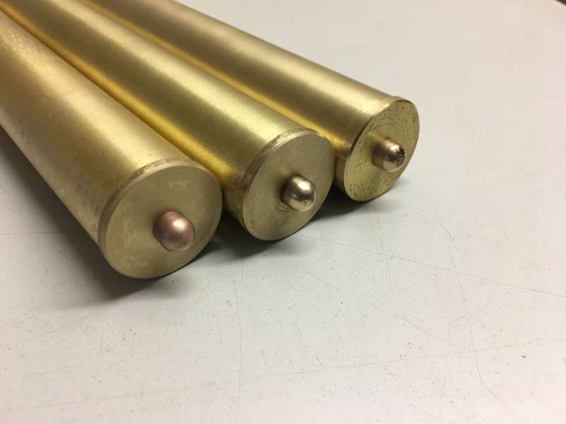 Clock weights -  brass outer shells