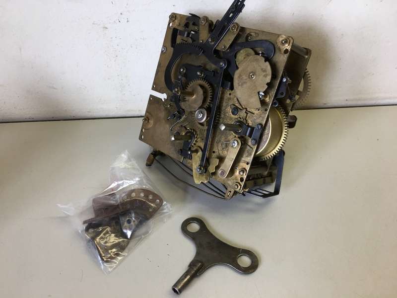 German clock movement - PL 12cm - parts repair