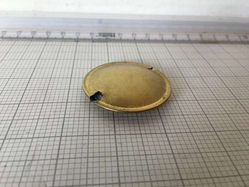 Clock pendulum bobs x 3