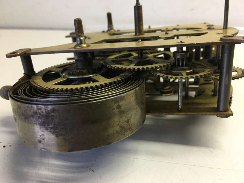 ANSONIA no.5 clock movement - parts repair