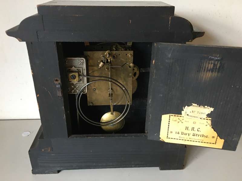 H. A. C. Antique mantle clock - parts/repair