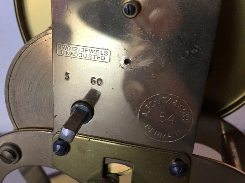 SCHATZ -  1000 day anniversary clock - parts/repair