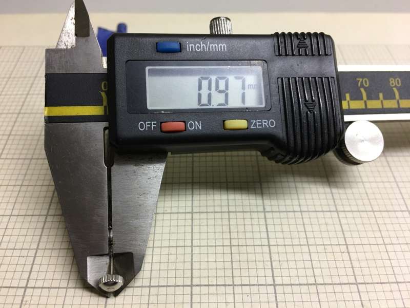 5.5mm Omega Mercedes stainless steel crown