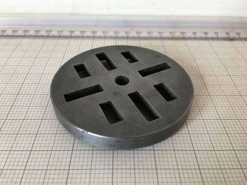 Faceplate for mini-lathe