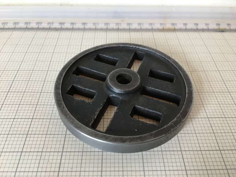 Faceplate for mini-lathe